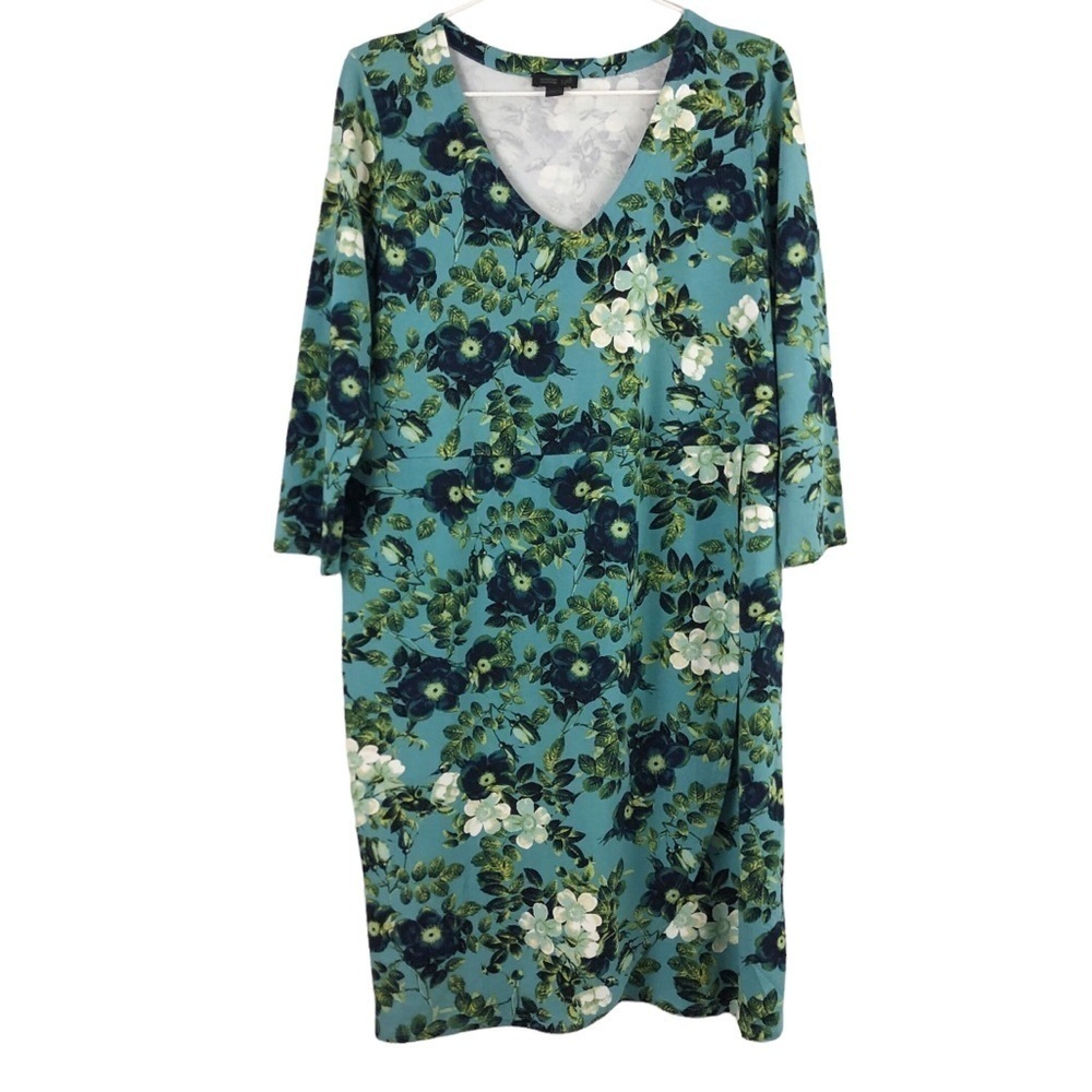 J.Jill Wearever Collection Floral Dress
